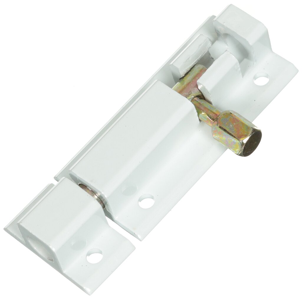Шпингалет накладной, Apecs, 60 мм, DB-05-60-W, 00008274, белый накладка цилиндровая apecs dp c 09 белый
