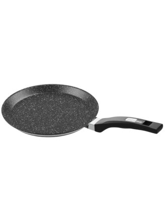 Блинница алюминий, 22 см, антипригарное покрытие, Мечта, Гранит black, 12802, бакелитовая ручка