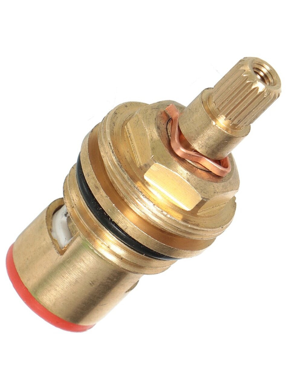 Кран-букса 1/2 '', 20 шлиц, 90 °, 2 резьбы, с керамическими вставками, 60 г, ComfortFactor, Люкс, 65348