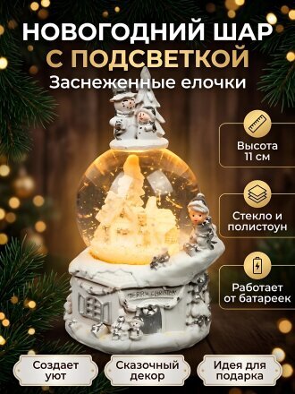 Заснеженные елочки