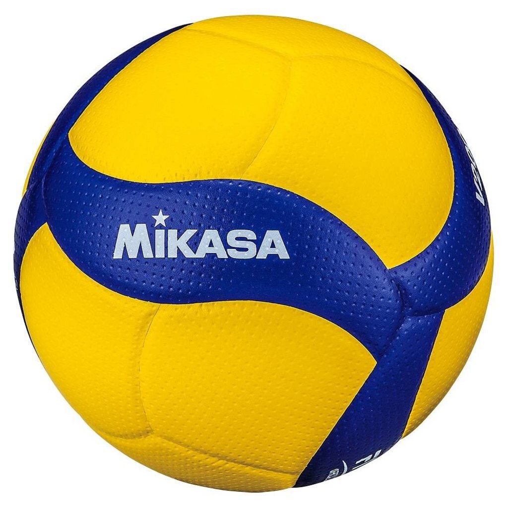 Мяч волейбольный MIKASA, синтетическая кожа, №5, син/желт., V200W, Эксклюзив, 00-00008178