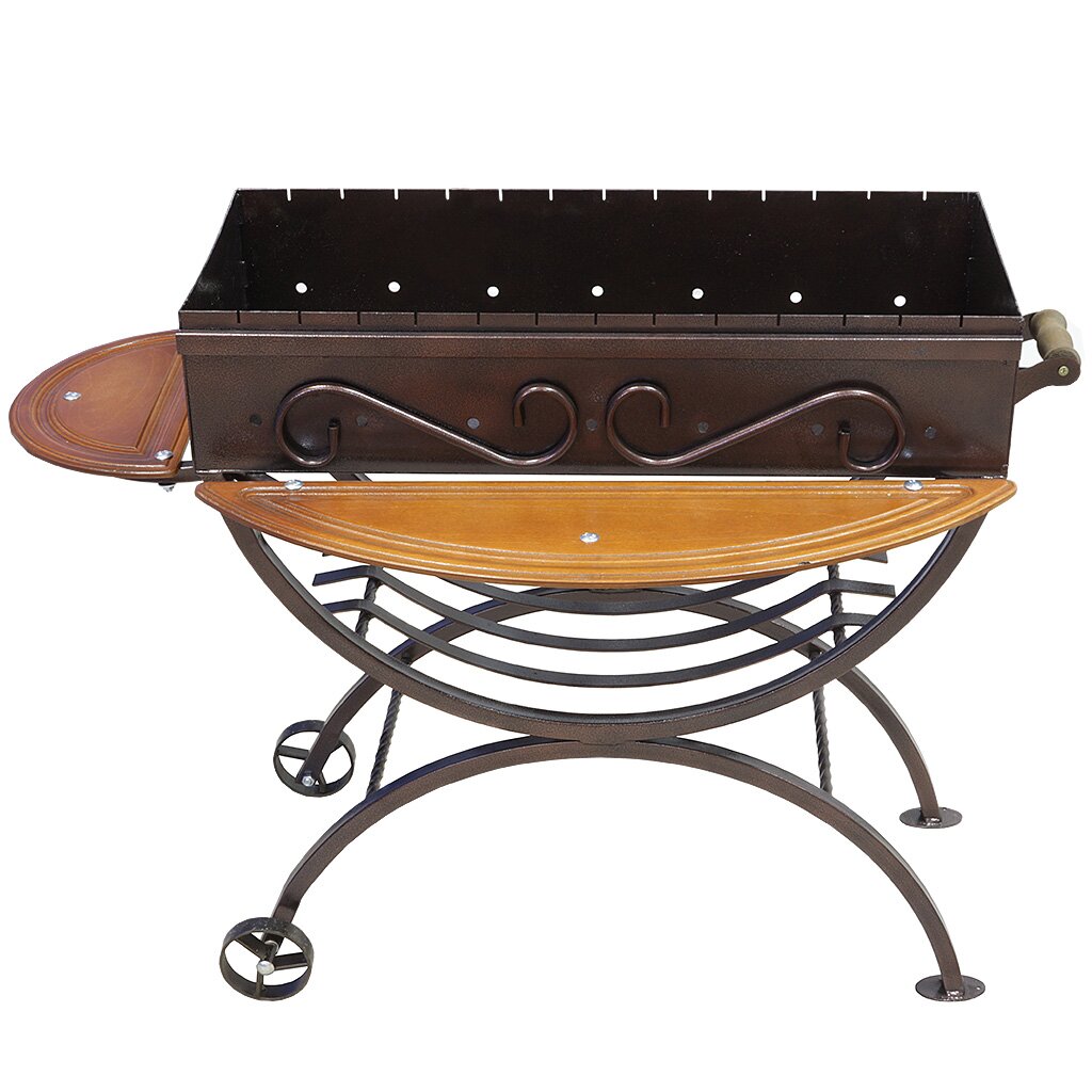 Мангал 1000х510х720 мм, 2 мм, Элегант, КА3432