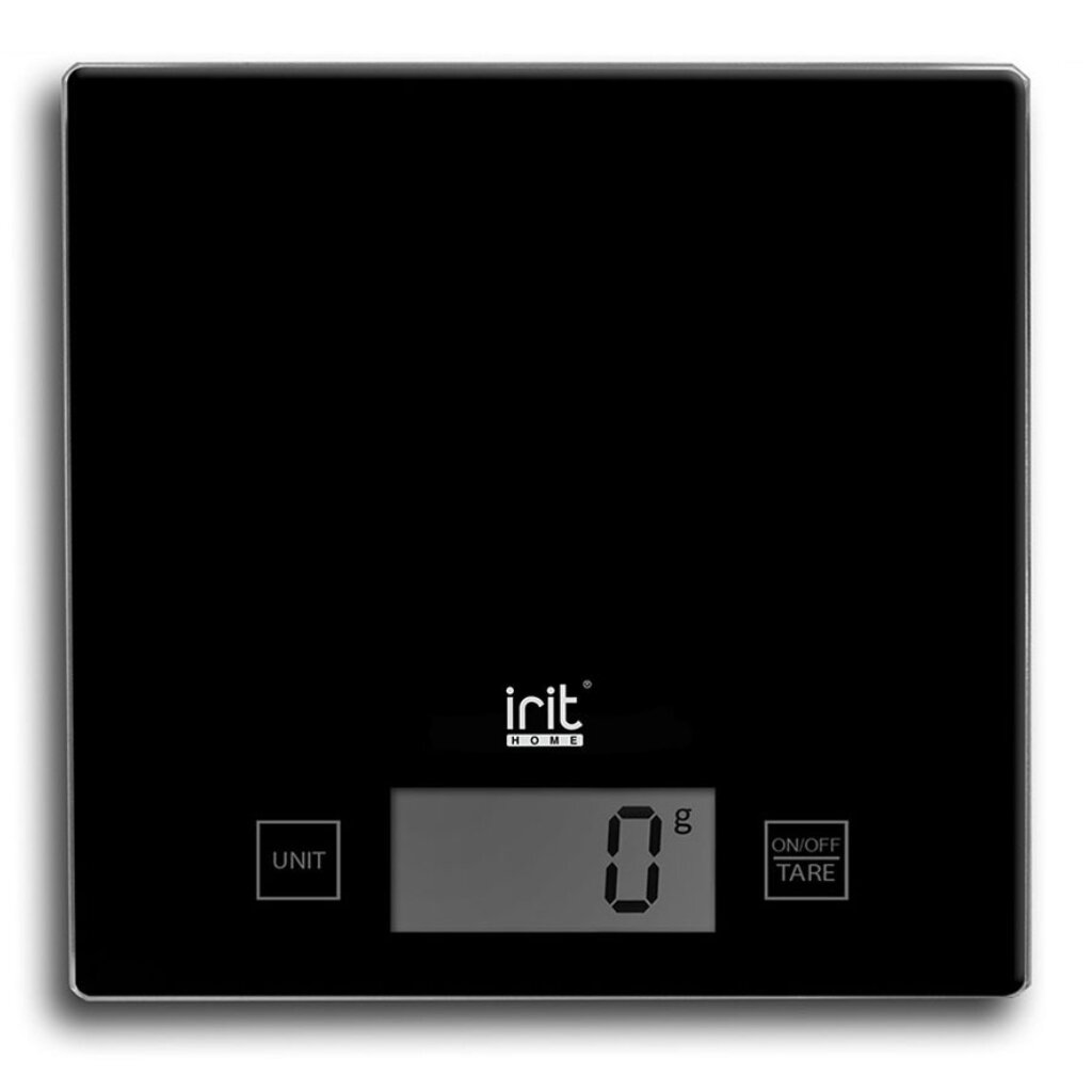 весы кухонные luazon lvk 501 электронные до 5 кг белые Весы кухонные электронные, стекло, Irit, IR-7137, платформа, точность 1 г, до 5 кг