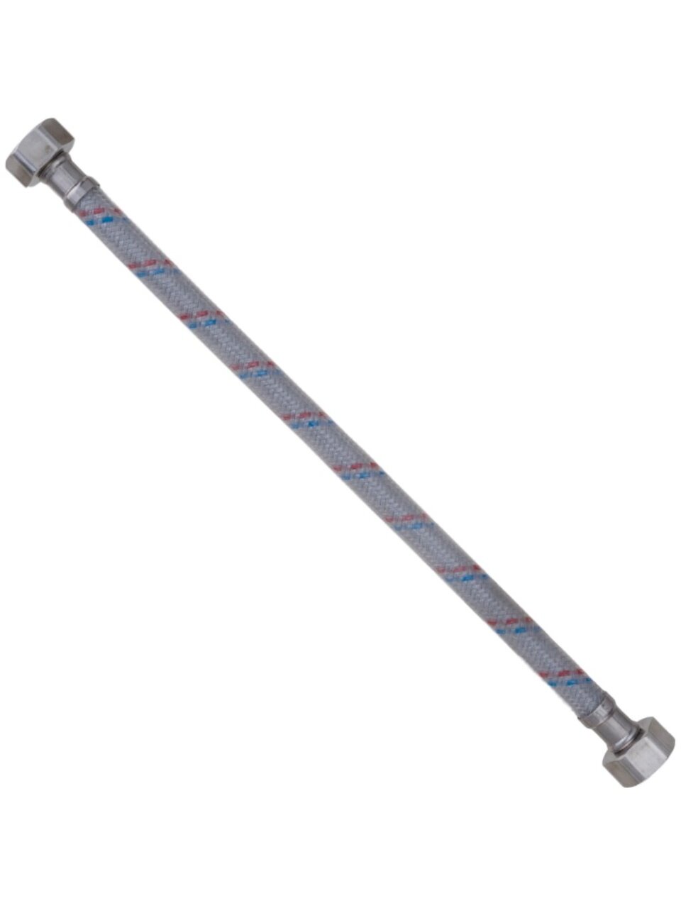 Подводка для воды 1/2&amp;quot;х1.5 м, г-г, латунь, полимер, AquaLine