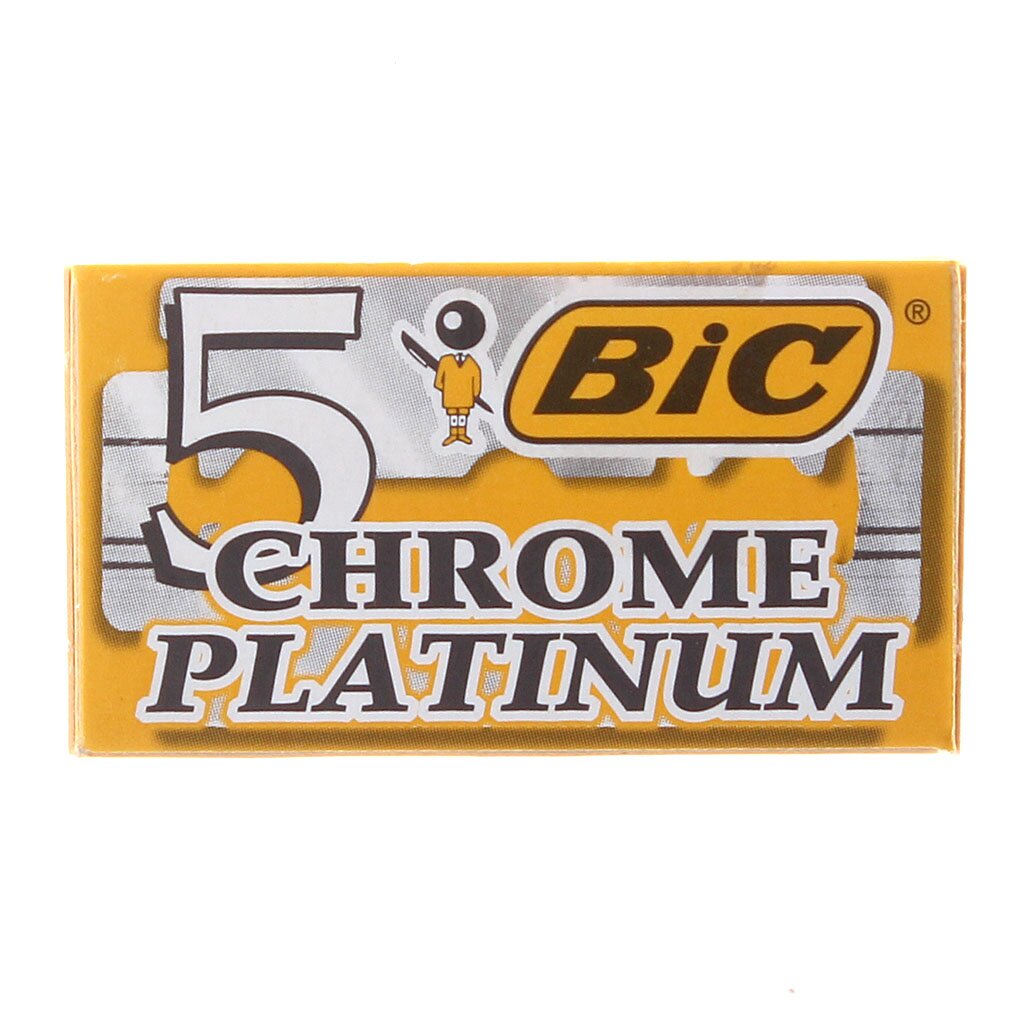 Лезвия Bic Chrom Platinum 5 шт 822059 49₽