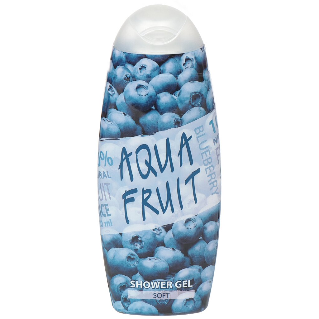 Гель для душа Aquafruit, Soft Черника, 420 мл