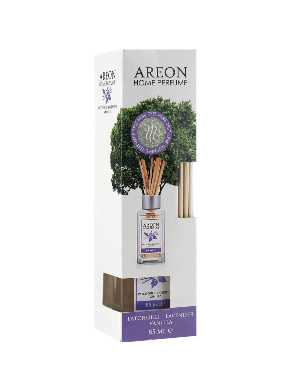 Аромадиффузор Areon, 85 мл, Patchouli Lavender Vanilla, 46383