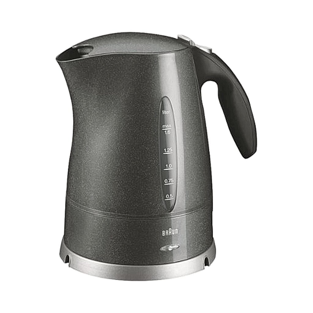 Эл.Чайник BRAUN WK300 Onyx пласт., блок. вклю. без воды, фильтр, диск, черн., 2200Вт 1.6л