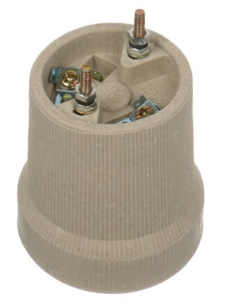 Патрон Е40, подвесной, UNIVersal, керамика, 16А, 250В, индивидуальная упаковка