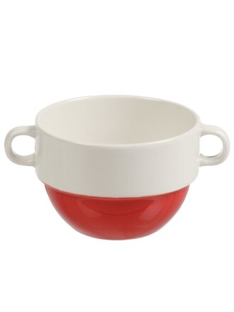 Бульонница керамика, 600 мл, 425-740, однотонный/микс