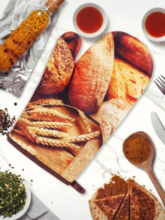 Прихватка-варежка 26х18 см, 100% полиэстер, Ароматная выпечка, Y9-172