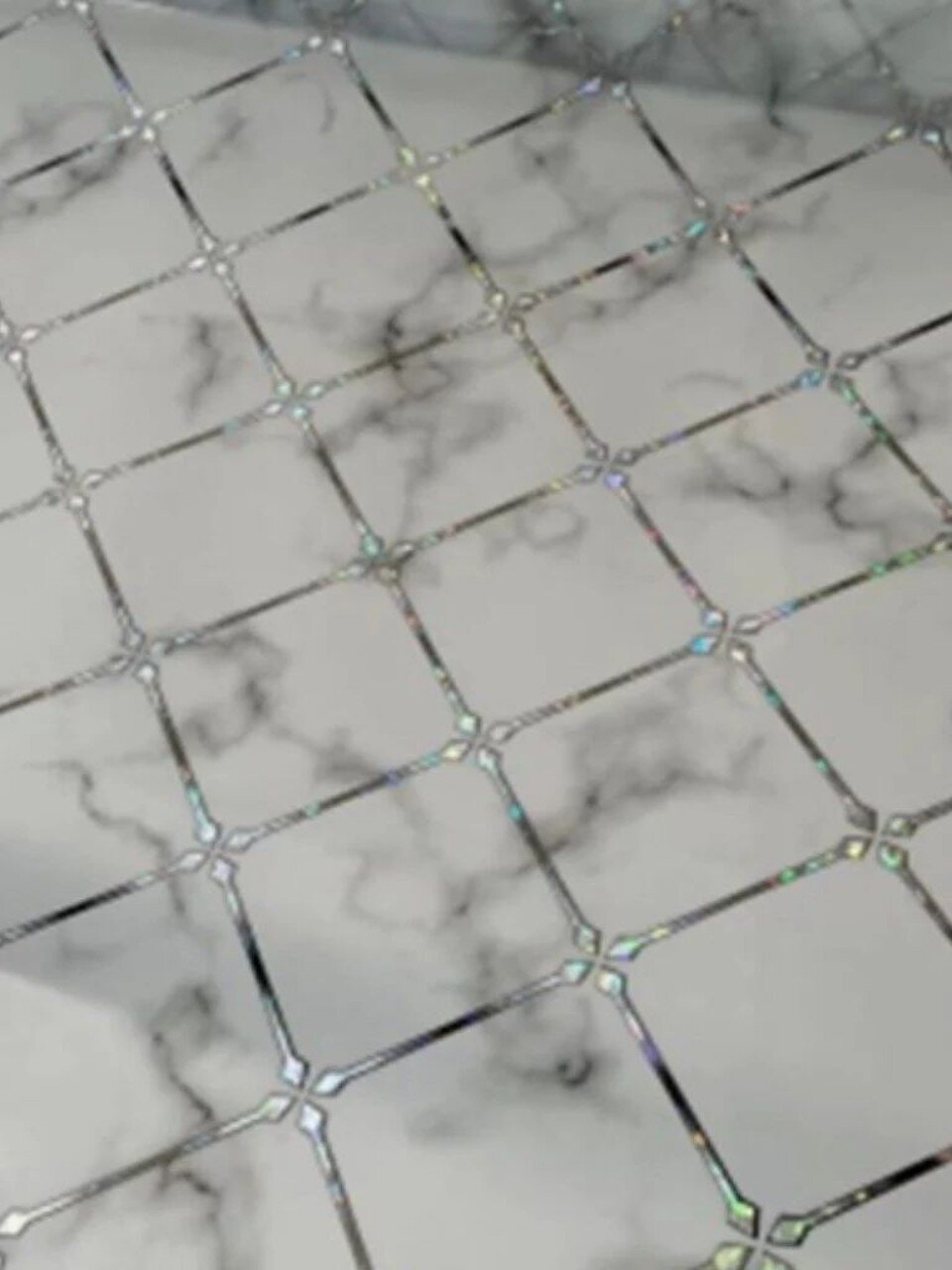 Клеенка Silvano, Декор, 0.8х20 м, силикон, 0.8 мм, QPS-1204B