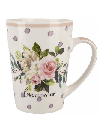 Кружка фарфор, 520 мл, Floristry, Nouvelle Home, 1620190-3