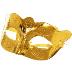 Карнавальный костюм Маска, полипропилен, 16х6х10.5 см, золото, 78198