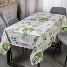 Скатерть Silvano, 1.1х1.4 м, ПВХ на нетканой основе, 8070-1