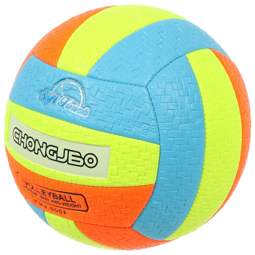Мяч волейбольный, 20.5 см, ПВХ, D020003 мяч волейбольный onlytop кошечка пвх машинная сшивка 18 панелей р 2