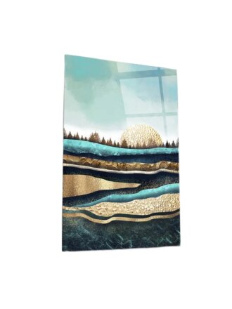 Картина на стекле, стекло, 40х60 см, Таинственный лес 1, WB-07-197-04