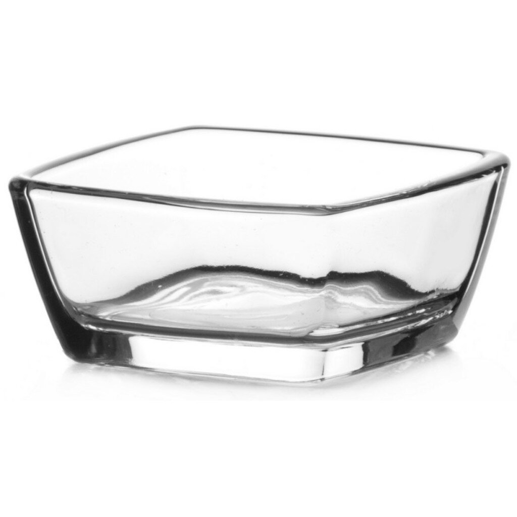 Салатник стекло, квадратный, 6.6 см, Токио, Pasabahce, 53682SLB форма для выпечки pasabahce borcam 1 55 л 59084