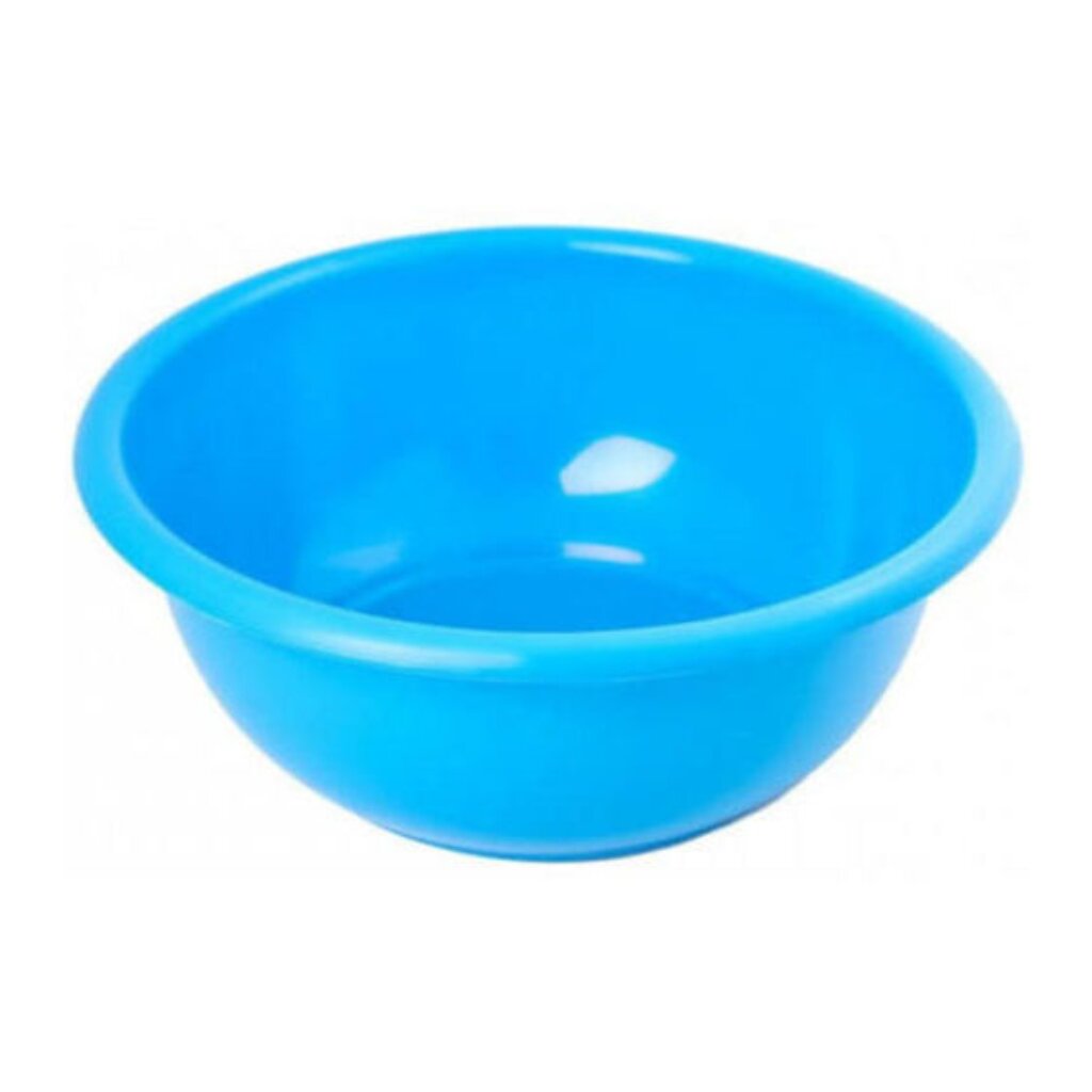 Таз пластик, 12 л, круглый, голубой, IS40002/2 контейнер пищевой пластик 1 35 л круглый воздухонепроницаемый 30503