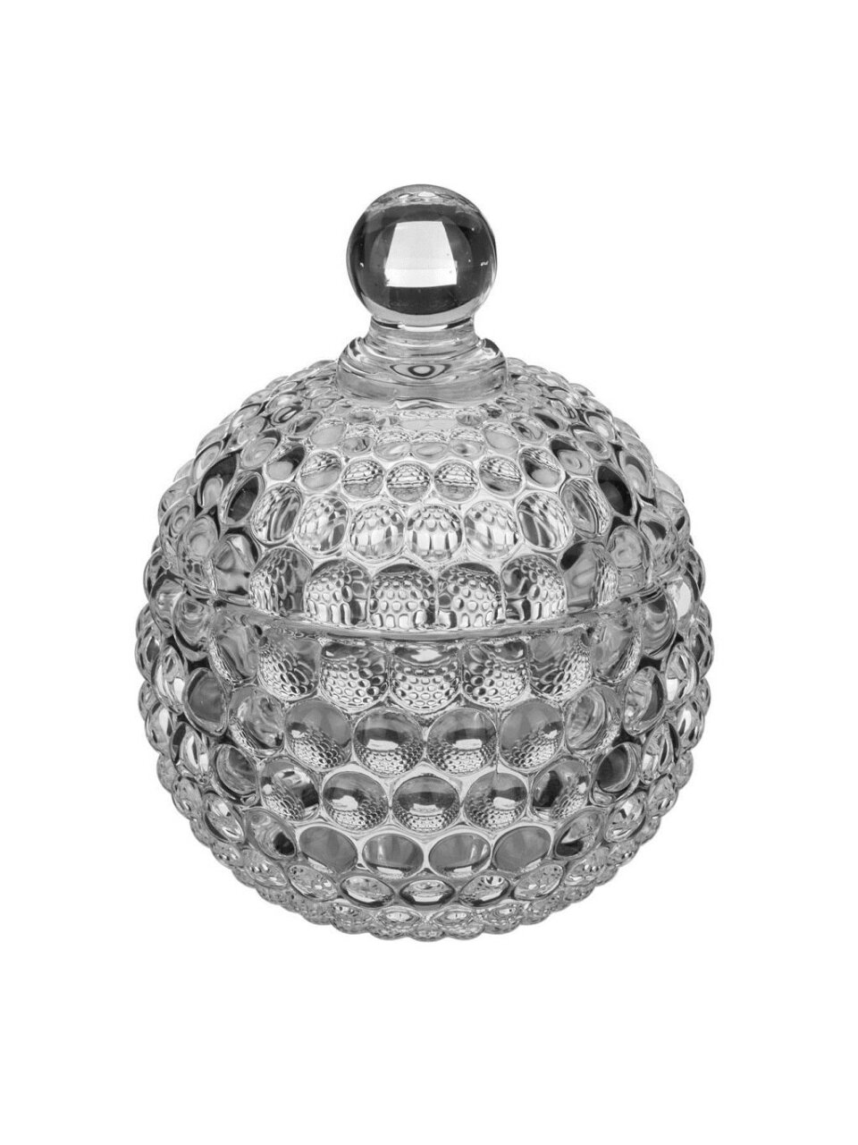 Икорница стекло, Muza, 120 мл, с крышкой, 355-237