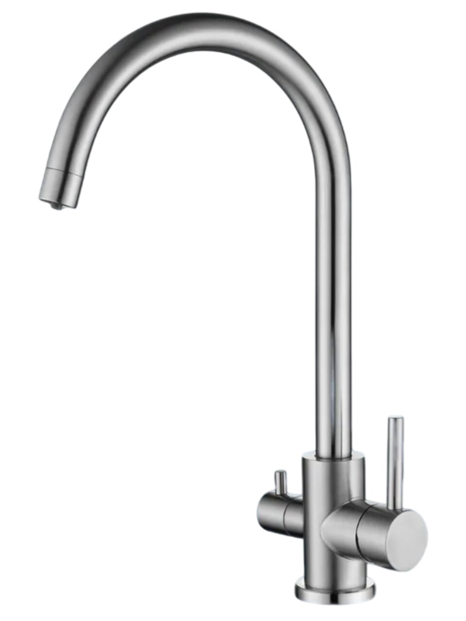 Смеситель для кухни, G.lauf, с картриджем, с подключением к фильтру, нержавеющая сталь, ZAP18-C090