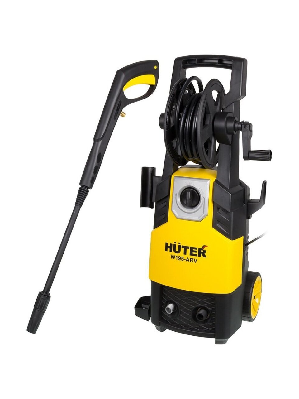 Мойка высокого давления Huter, W195-ARV, 70/8/16, 2.5 кВт, 195 бар, 420 л/ч, 1 насадка