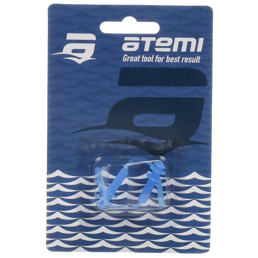 Беруши для плавания, силикон, с креплением к очкам, Atemi, EP5 самонадувающийся туристический коврик atemi