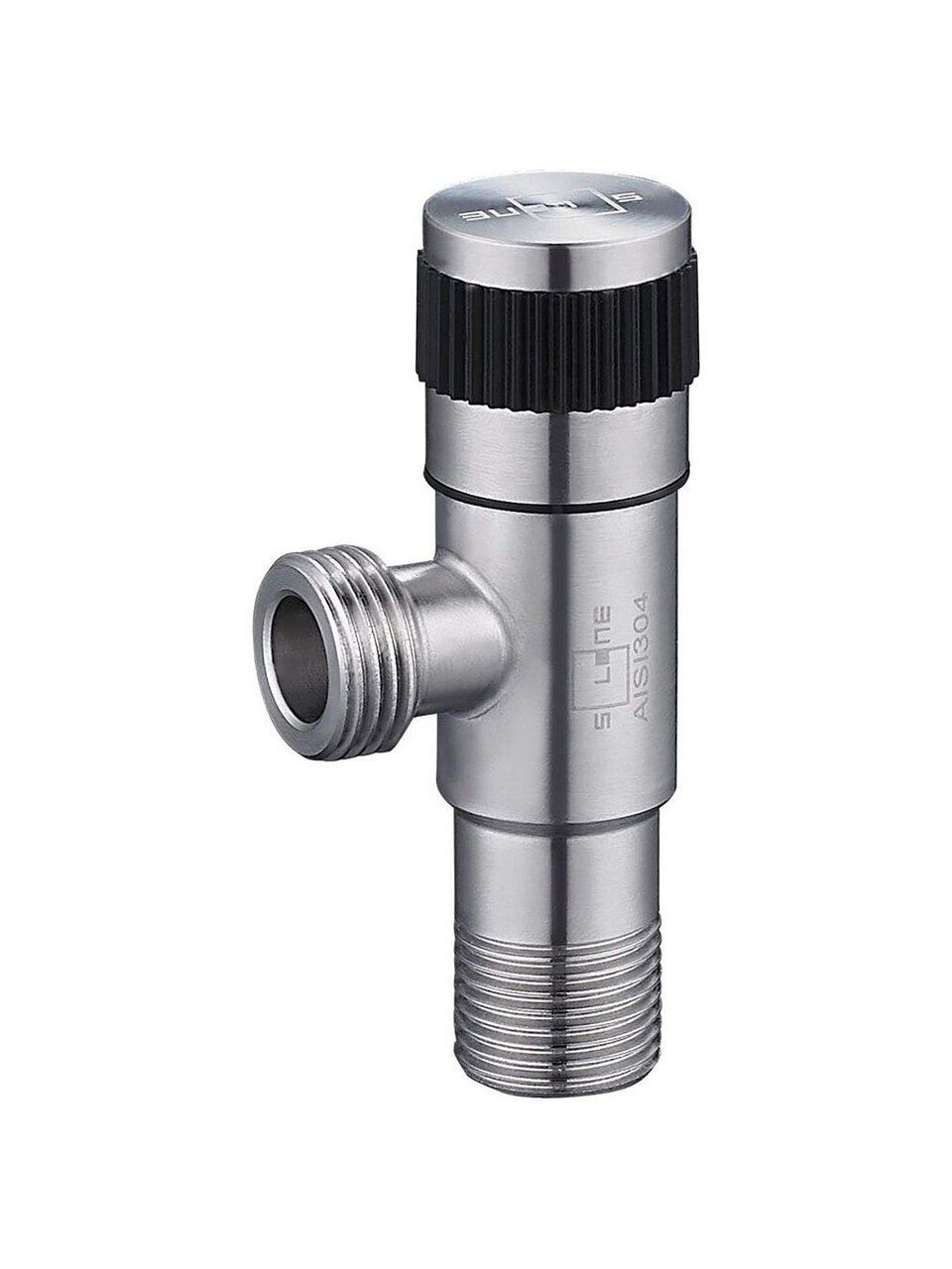 Кран для бытовых приборов, 1/2'', ш-ш, угловой, Solone