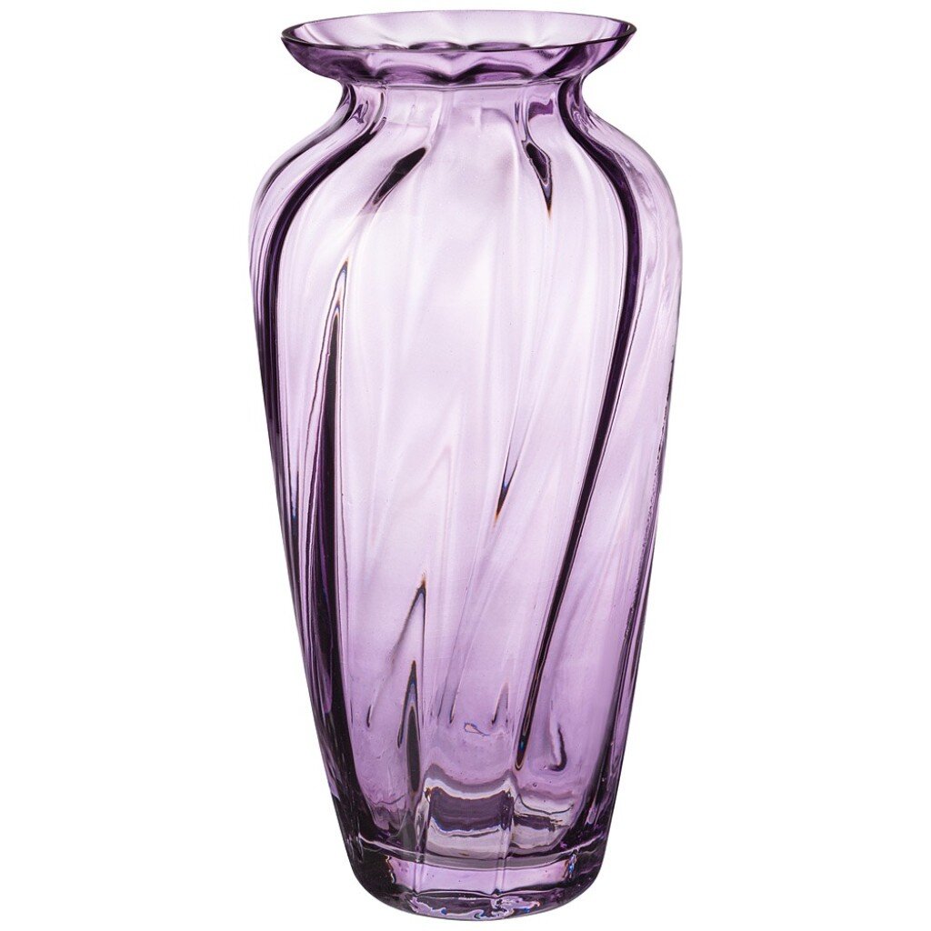 Ваза стекло, настольная, 28.5 см, Muza, Victoria lavender, 380-803 елочный шар 8 см стекло с ручной росписью 160106808