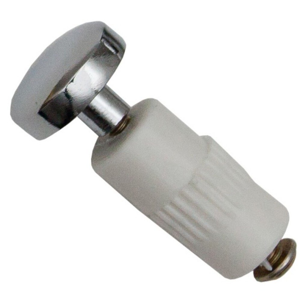 Заглушка торцевая для рейлинга, диаметр 16 мм, хром, Trodos, Модерн, 101337 заглушка для рейлинга starfix