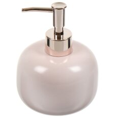 Дозатор для жидкого мыла, керамика, 10.1х13.6 см, розовый, CE2460EA-LD