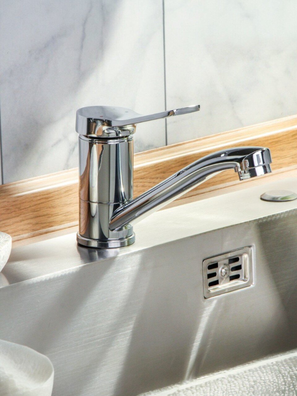 Смеситель для раковины, Aqwin, с картриджем, хром, A45292-2