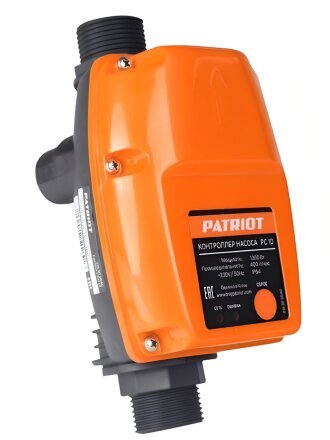 Блок автоматики для насоса 1 '', 10 бар, 12 А, Patriot, PC 10, 315302640