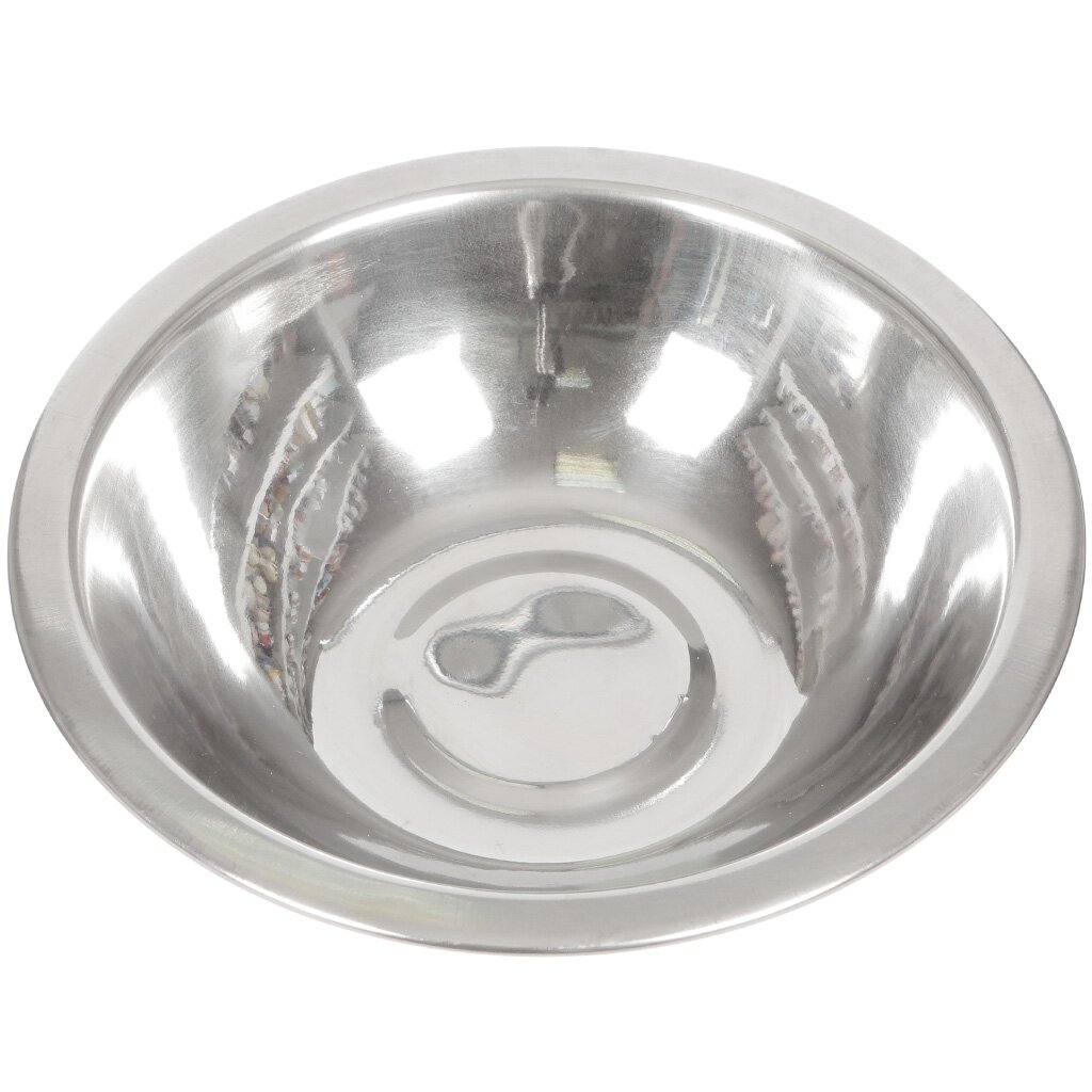 Тарелка суповая, нержавеющая сталь, 18 см, круглая, 162212 N.N тарелка глубокая wilmax spiral d 24 см 200 мл фисташковый