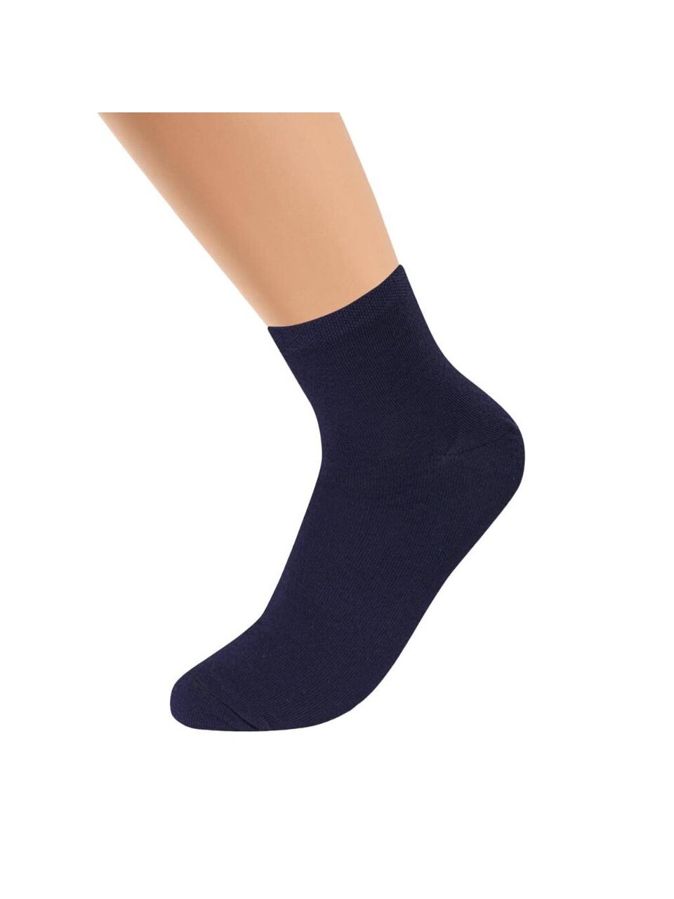 Носки для женщин, хлопок, Clever, темно-синие, р. 25, Д201