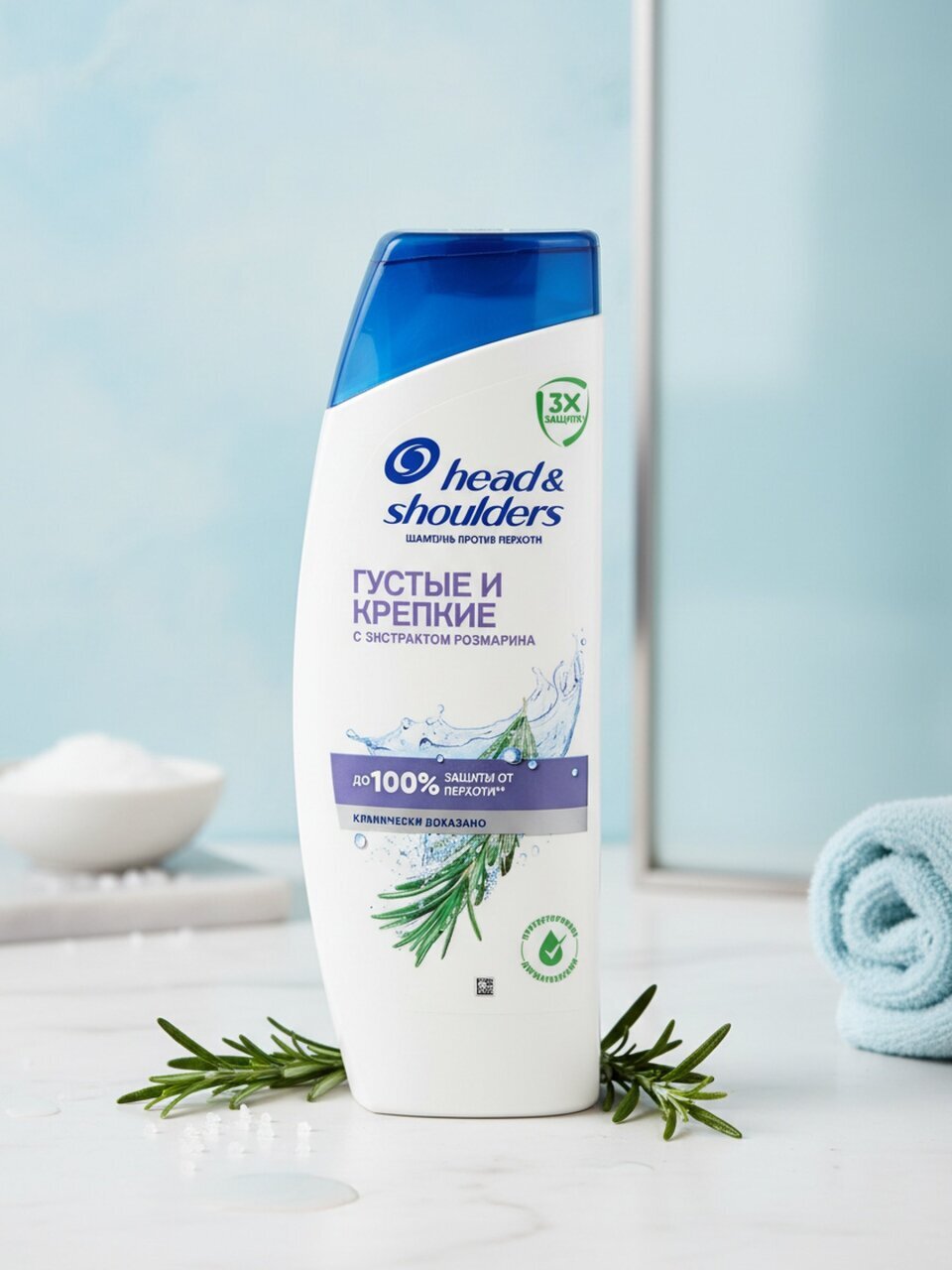 Шампунь Head &amp;amp; Shoulders, Густые и крепкие, против перхоти, 360 мл