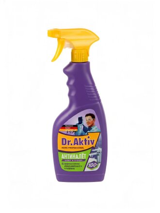 Чистящее средство для ванной, Dr.Aktiv, Антиналет, спрей, 500 мл
