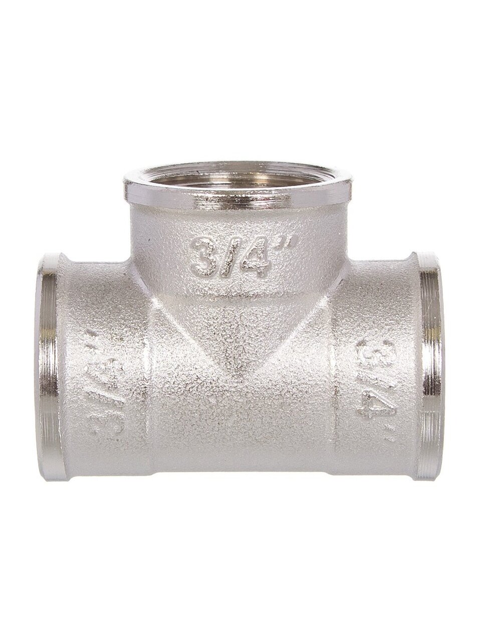 Тройник 2&amp;quot;, г-г-г, никель, РосТурПласт