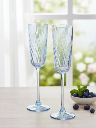 Бокал для шампанского, 200 мл, стекло, 2 шт, Regent Inox, Linea ASTI, 81-201