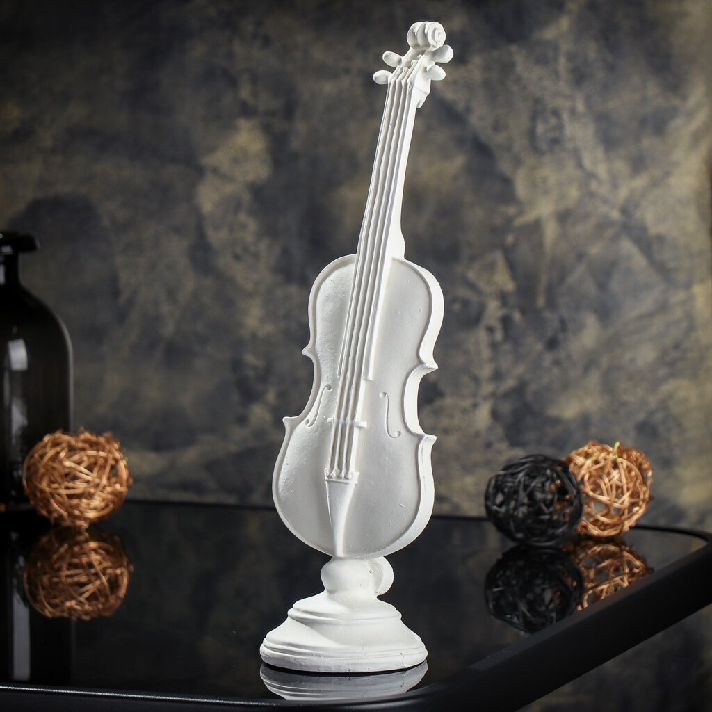 Фигурка декоративная Скрипка, 10х37 см, Y6-10468