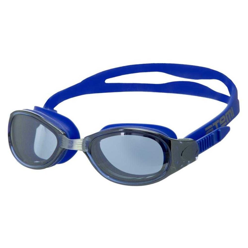 Очки для плавания Atemi, зерк., силикон (син), B102M, 00000026598