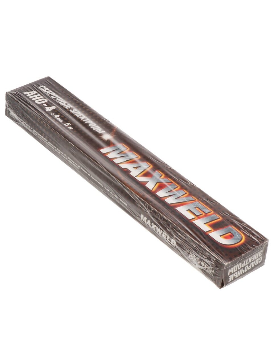 Электроды Maxweld, АНО-4, 4 мм, 5 кг, картонная коробка