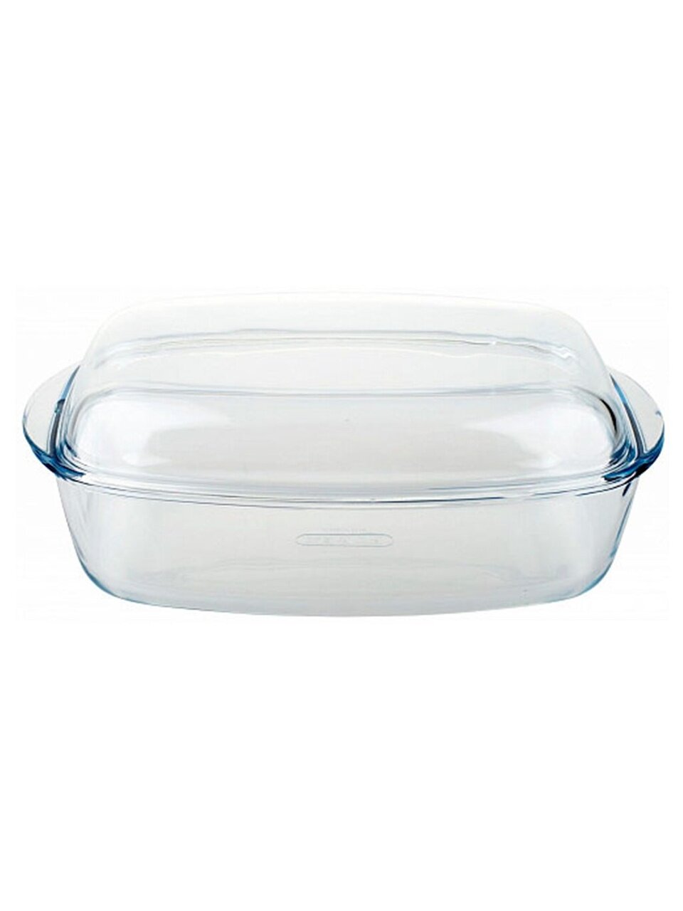 Кастрюля стекло, 22х37.5х11 см, 6.5 л, прямоугольная, с крышкой, Pyrex, 466AA