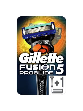 Станок для бритья Gillette, Fusion Proglide Flexball Silvertouch, для мужчин, 2 сменные кассеты, GIL-81523299