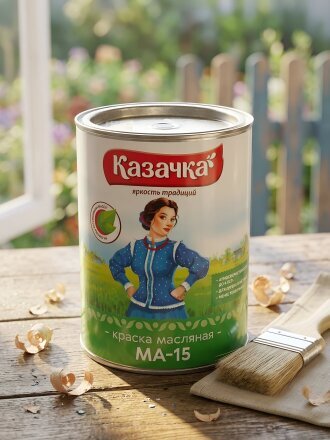 синий