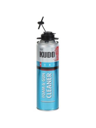 Очиститель от монтажной пены, HOME Foam&Gun Cleaner, 0.65 л, KUDO
