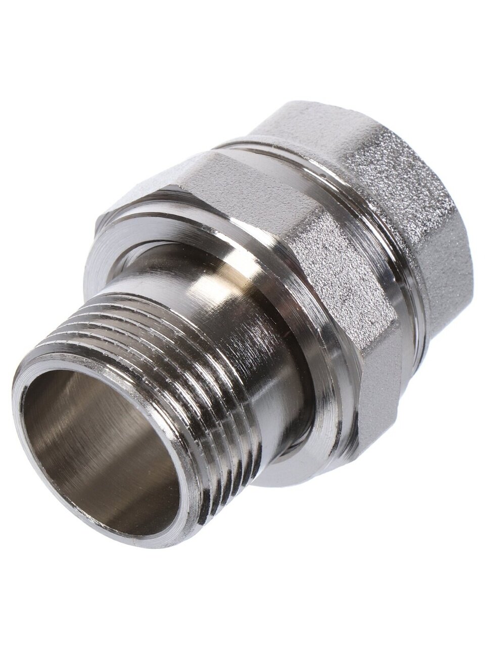 Американка 3/4&amp;quot;, г-ш, никель, прямая, STI