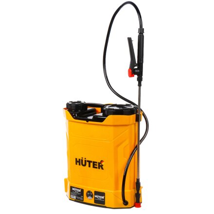 Опрыскиватель садовый аккумуляторный, Huter, 10 л, Li-ion, 3 А.ч, 12 В, пластик, ранцевый, телескопическая штанга, 1000 мм, 70/13/43
