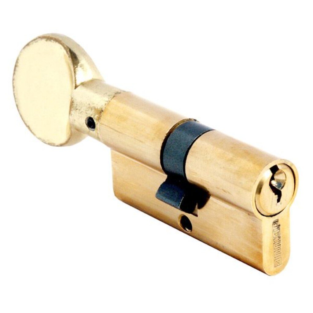 Личинка замка двери Аллюр, A.G 60-6К BP, 978, 60 мм, ключ-вертушка, золото, 5 ключей, блистер золотой ключ или похождения буратины