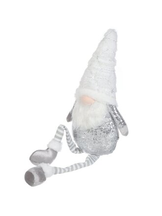 Фигурка декоративная Гном, 73.5 см, серая, SYGZWWA-37230125